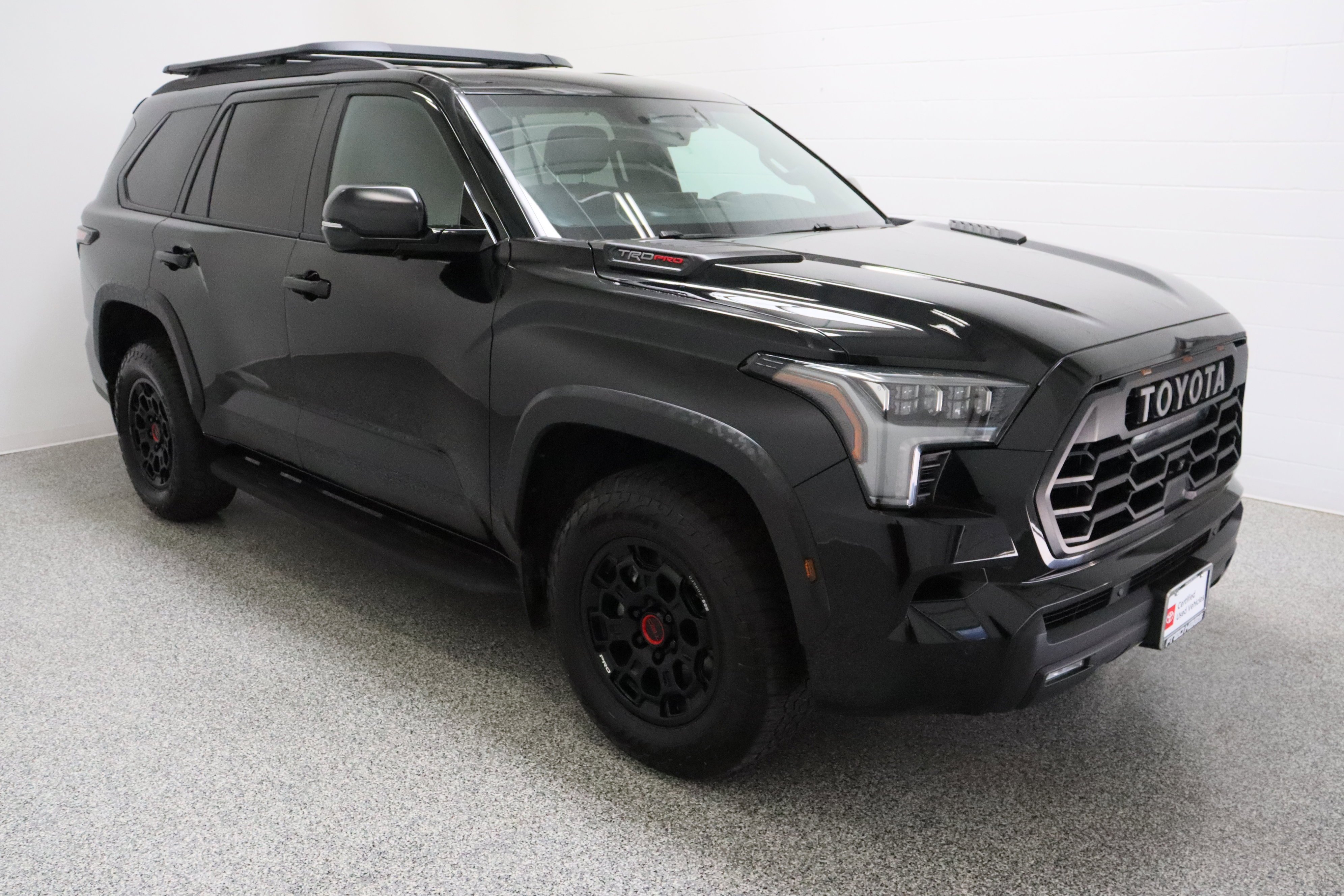 Certified Used 2025 Midnight Black Metallic Toyota TRD Pro 3.4T/Electric image 4