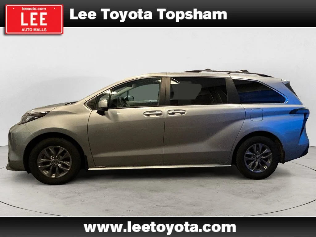 Used 2023 Celestial Silver Metallic Toyota LE image 2