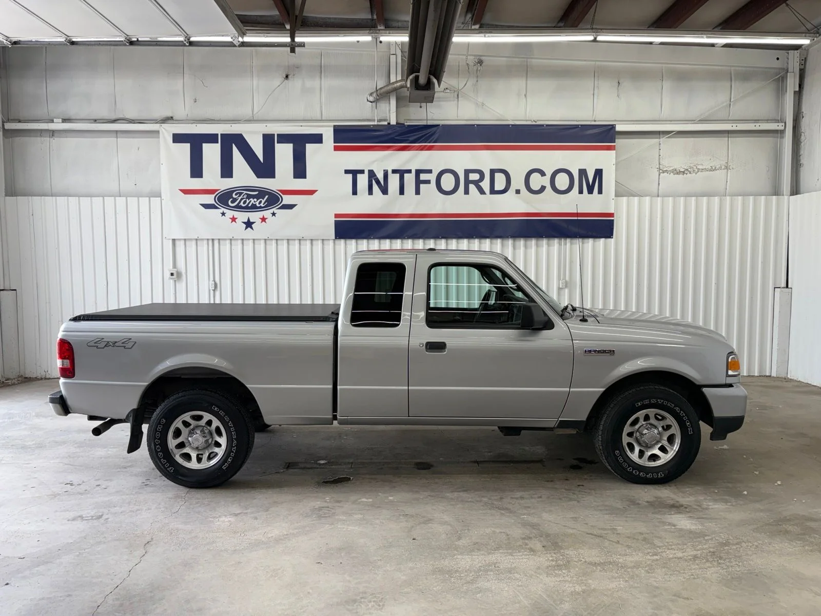 Silver Metallic 2011 Ford Ranger Pickup Truck Four-Wheel Drive 