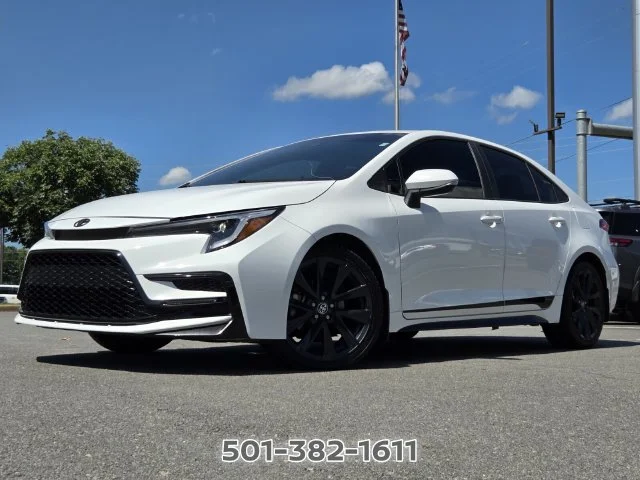 Used 2024 White Toyota SE image 24