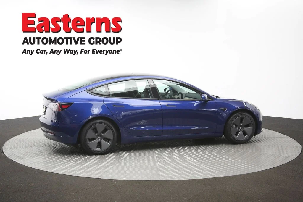 Used 2021 Blue Tesla Standard Range Plus image 38
