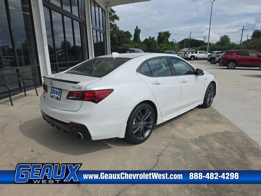 Used 2020 White Acura 3.5L A-Spec Pkg image 8