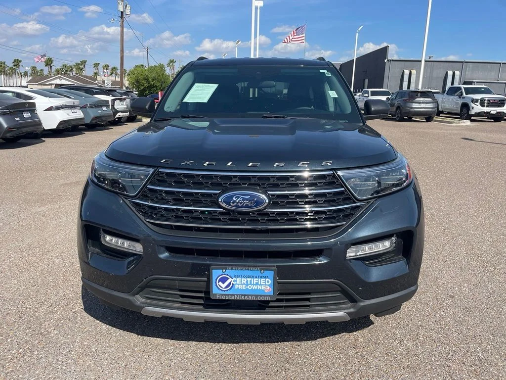 Used 2023 Blue Ford XLT image 2
