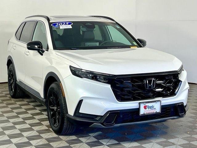Certified Used 2025 Platinum White Pearl Honda Sport-L image 1