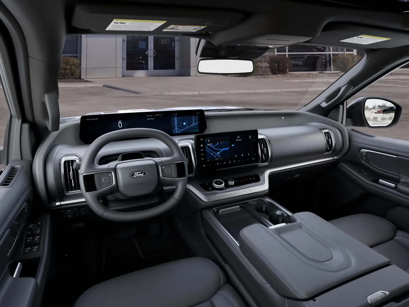 New 2027 Agate Black Metallic Ford Platinum image 9