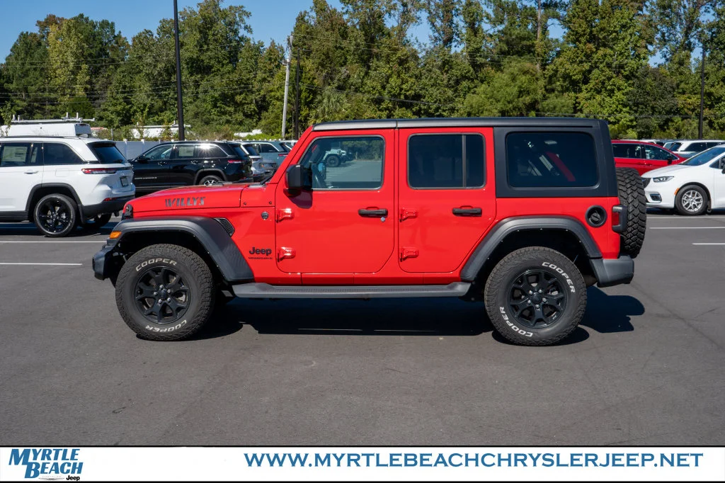 Used 2023 Red Clearcoat Jeep Sport image 3