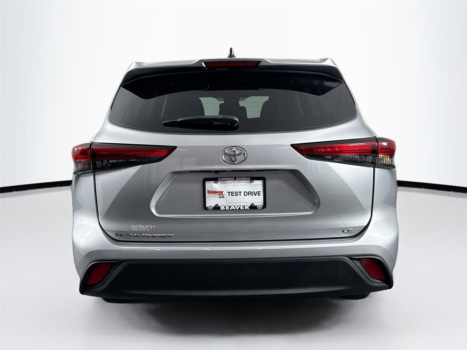 Used 2023 Celestial Silver Metallic Toyota LE image 11