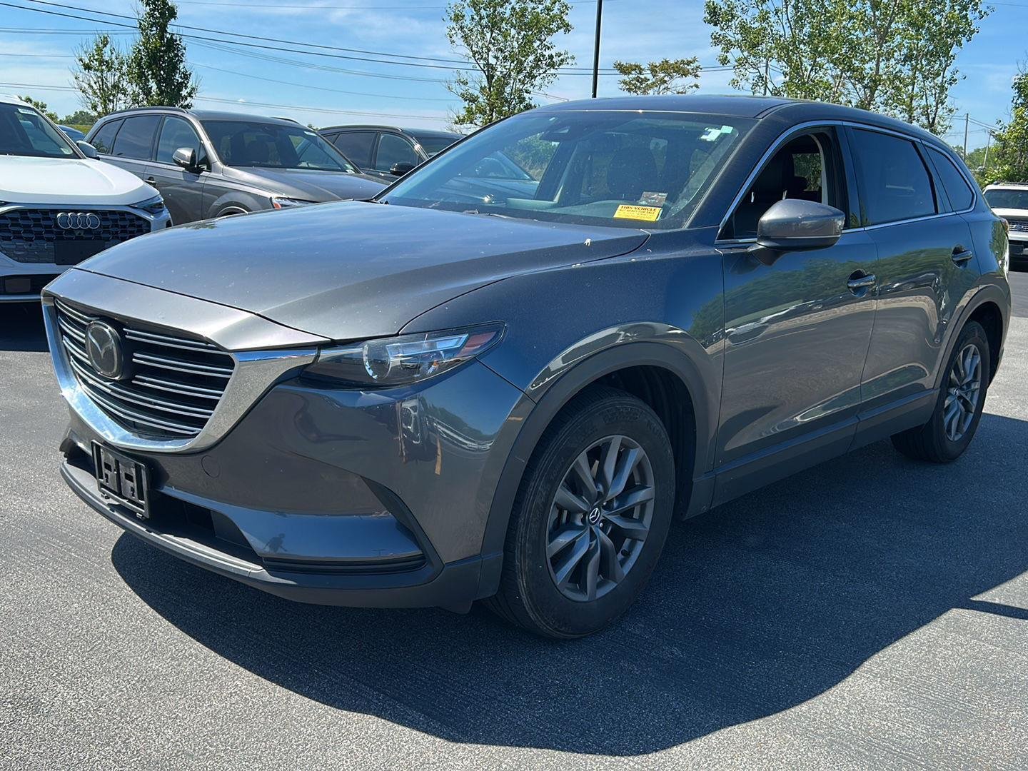 Used 2022 Machine Gray Metallic Mazda Touring image 3