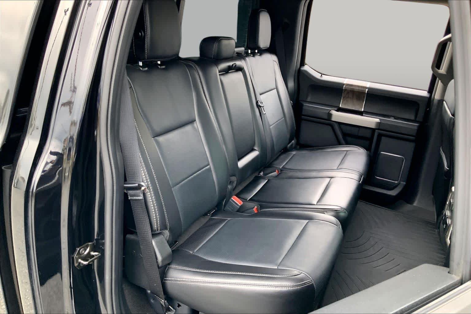 Used 2018 Shadow Black Ford LARIAT image 18