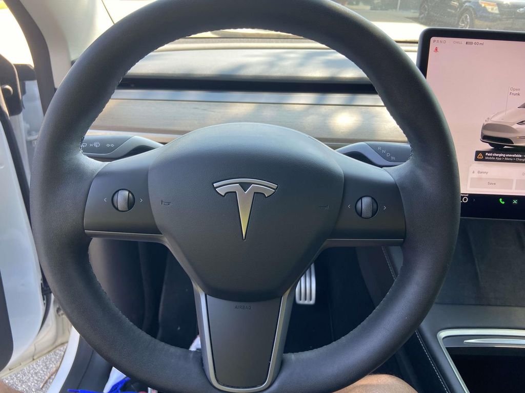 Used 2022 White Tesla Performance image 35