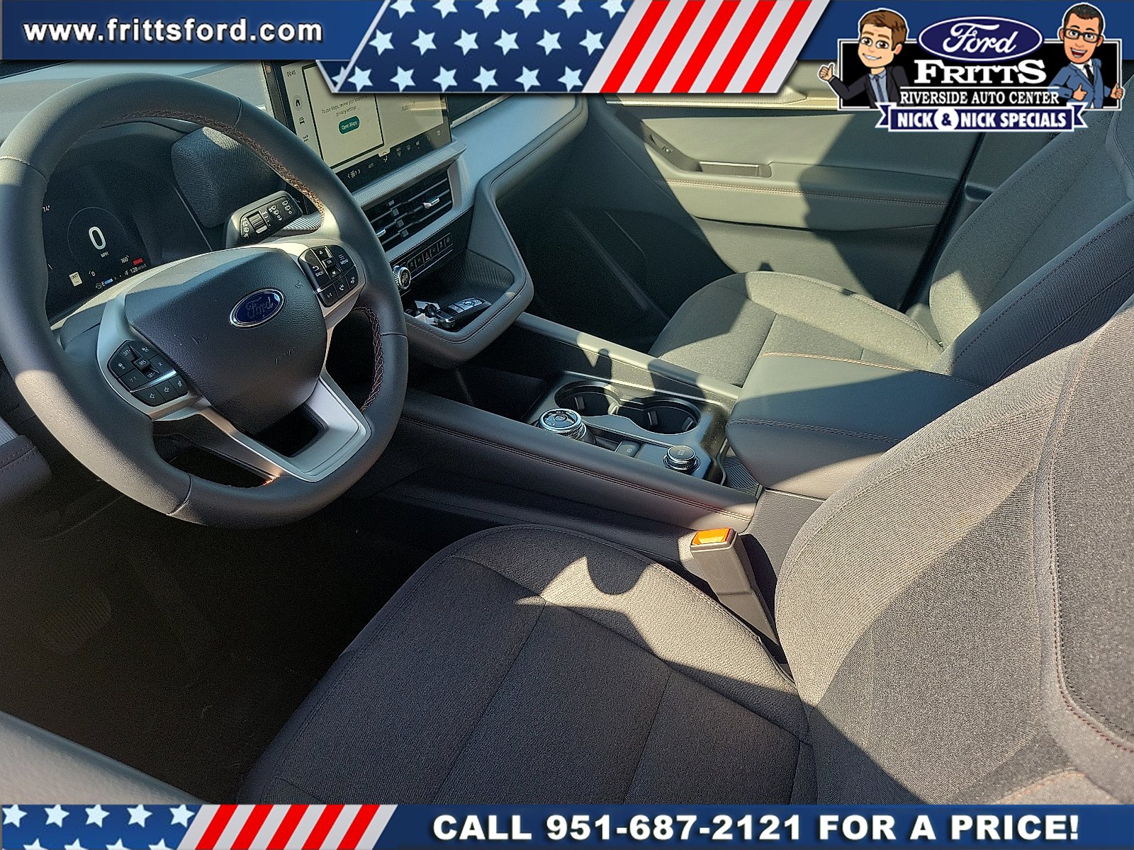 New 2027 Agate Black Metallic Ford Active image 3