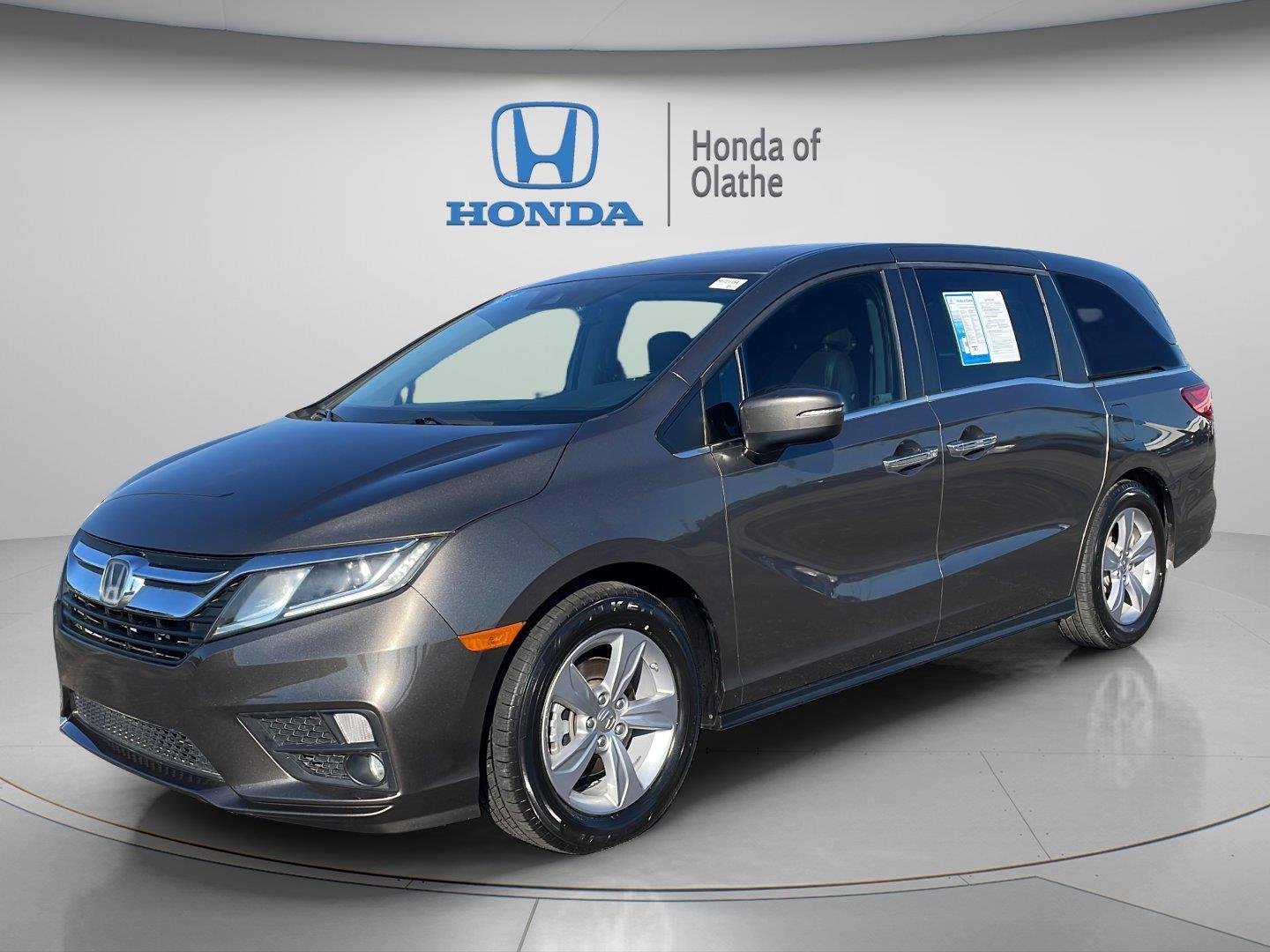 Used 2020 Pacific Pewter Metallic Honda EX-L w/Navi w/RES image 7
