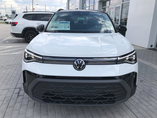 New 2026 Pure White w/Deep Black Roof Volkswagen SE Black image 3