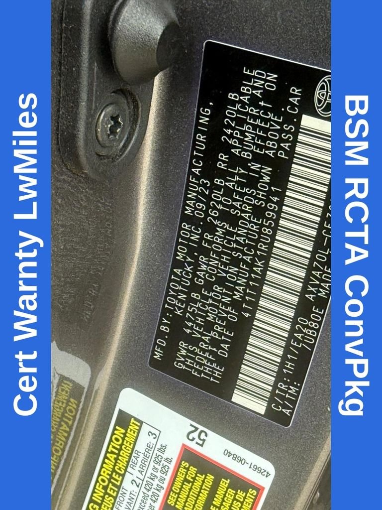 Certified Used 2024 PREDAWN GRAY MICA Toyota SE image 30