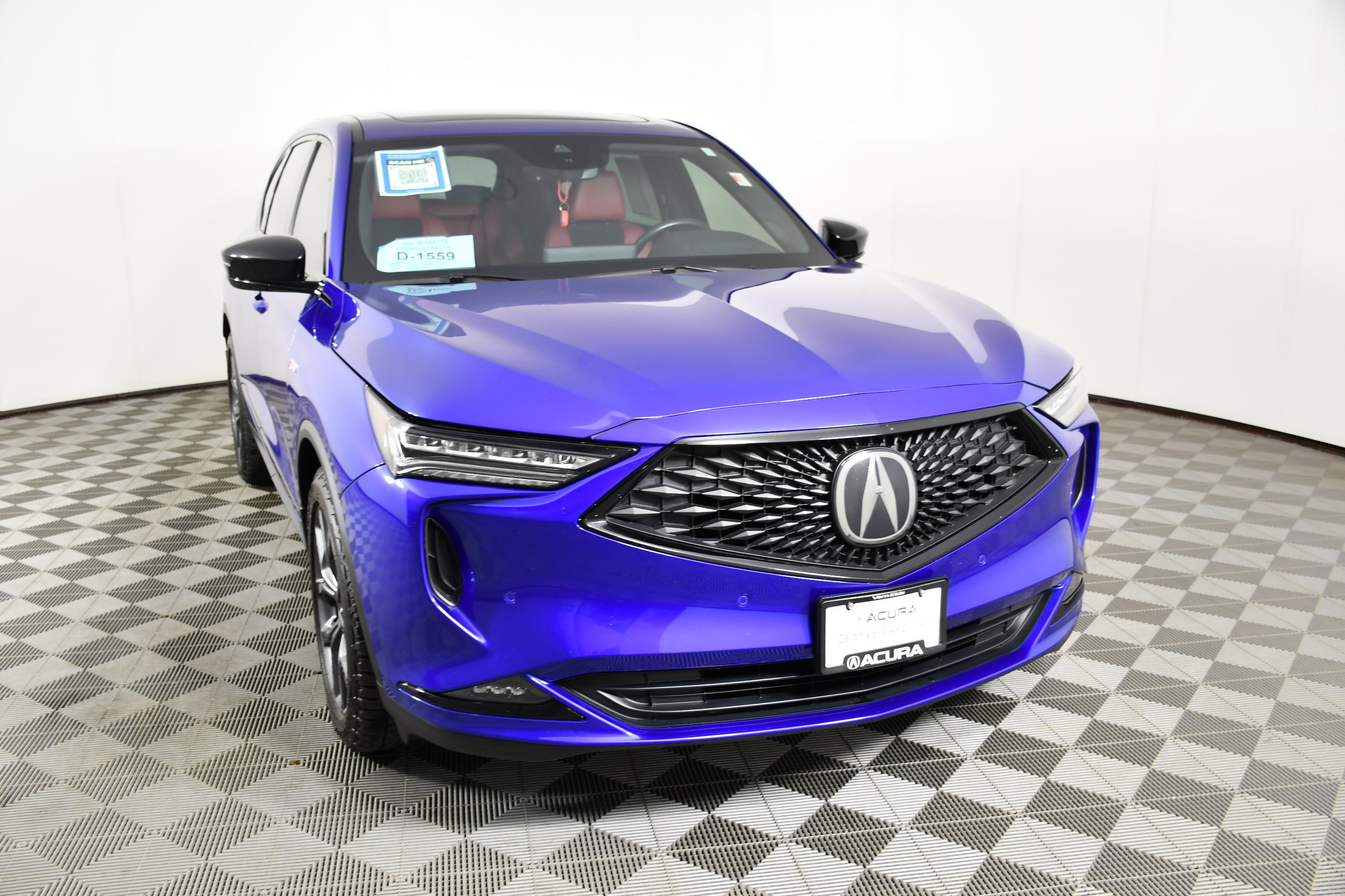 Certified Used 2023 Apex Blue Pearl Acura w/A-Spec Package image 3