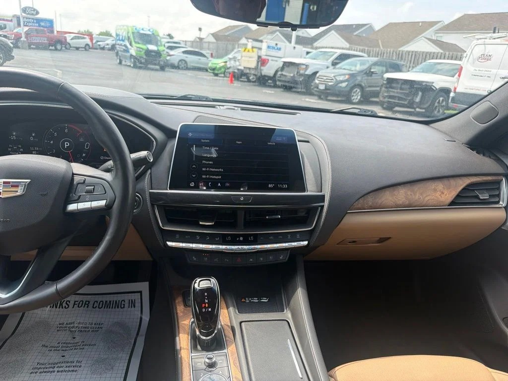 Used 2023 Black Cadillac Premium Luxury image 22