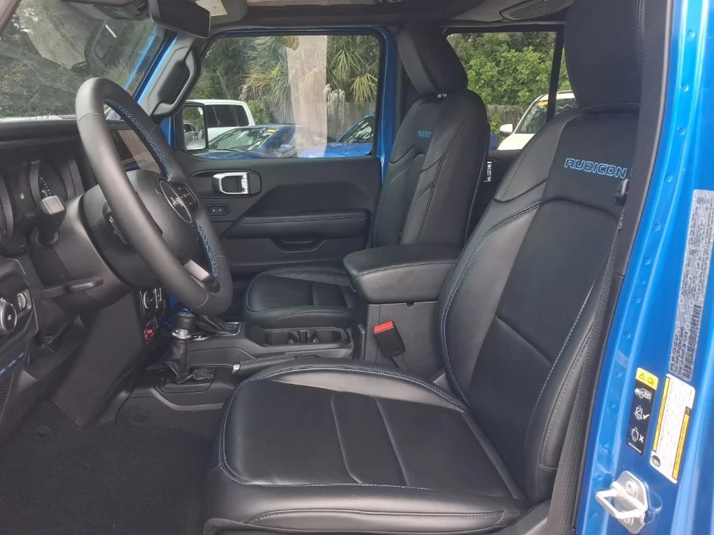 Used 2024 Blue Jeep Rubicon 4xe image 22