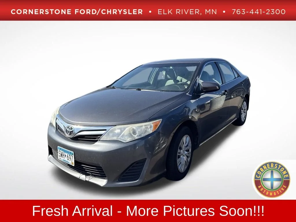 Used 2013 Magnetic Gray Metallic Toyota LE image 1