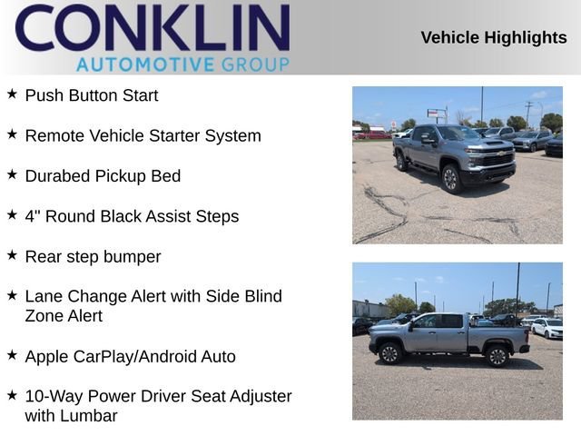 New 2026 Sterling Gray Metallic Chevrolet Custom image 2