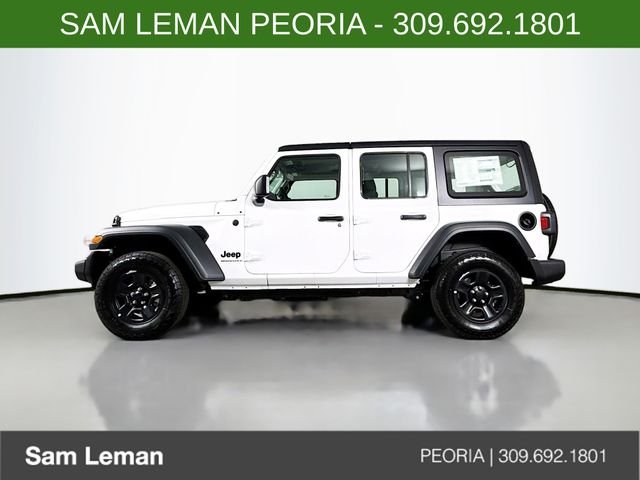 New 2026 Bright White Clearcoat Jeep Sport image 4