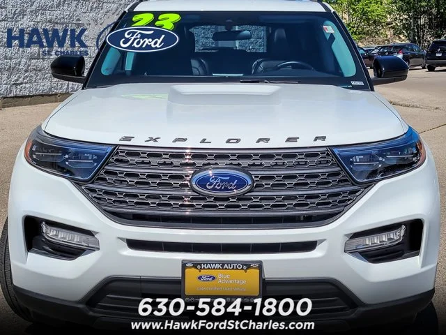 Certified Used 2023 White Metallic Ford XLT image 31