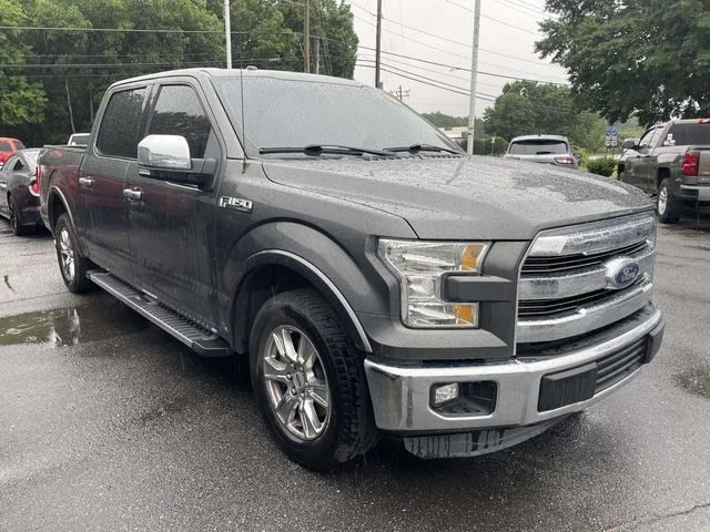 Used 2015 Magnetic Metallic Ford Lariat image 1