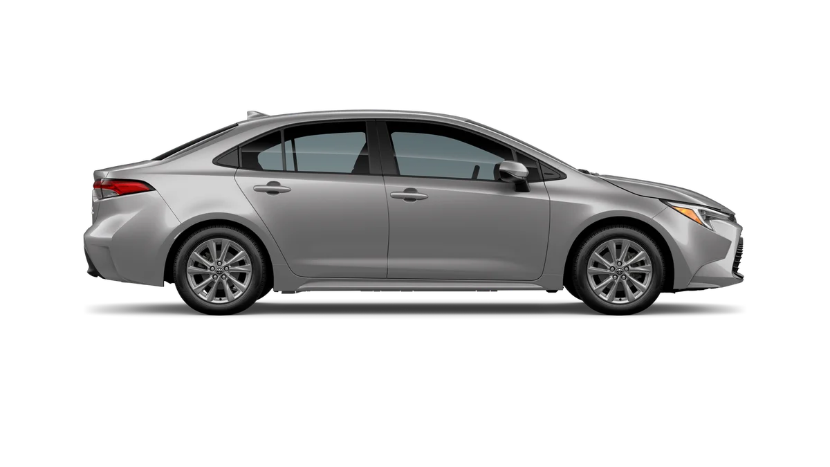 New 2026 Classic Silver Metallic Toyota Hybrid LE image 23