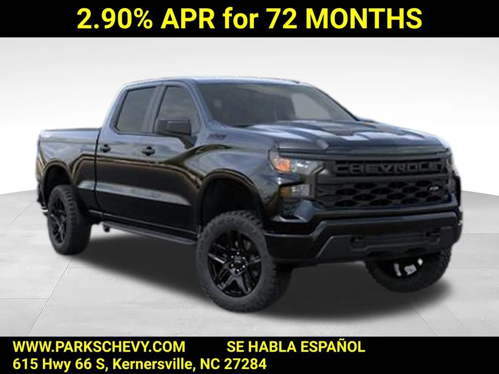 2026 Chevrolet Silverado 1500 Custom Trail Boss 4X4 Crew Cab Short Box's photo
