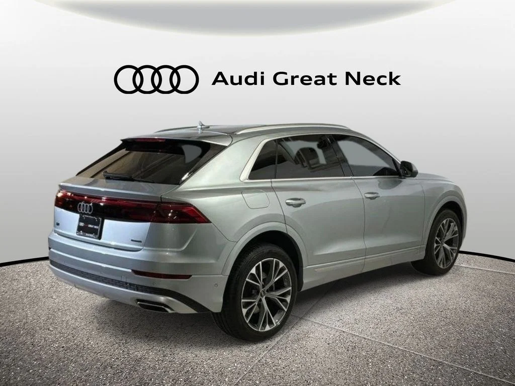 Certified Used 2025 Silver Audi 55 Premium image 8
