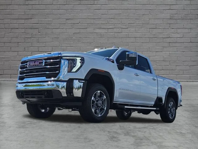 New 2026 Summit White GMC SLT image 1