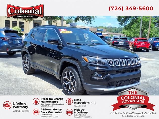 Pre-Owned 2025 Jeep Compass Limited 4WD 4D Sport Utility