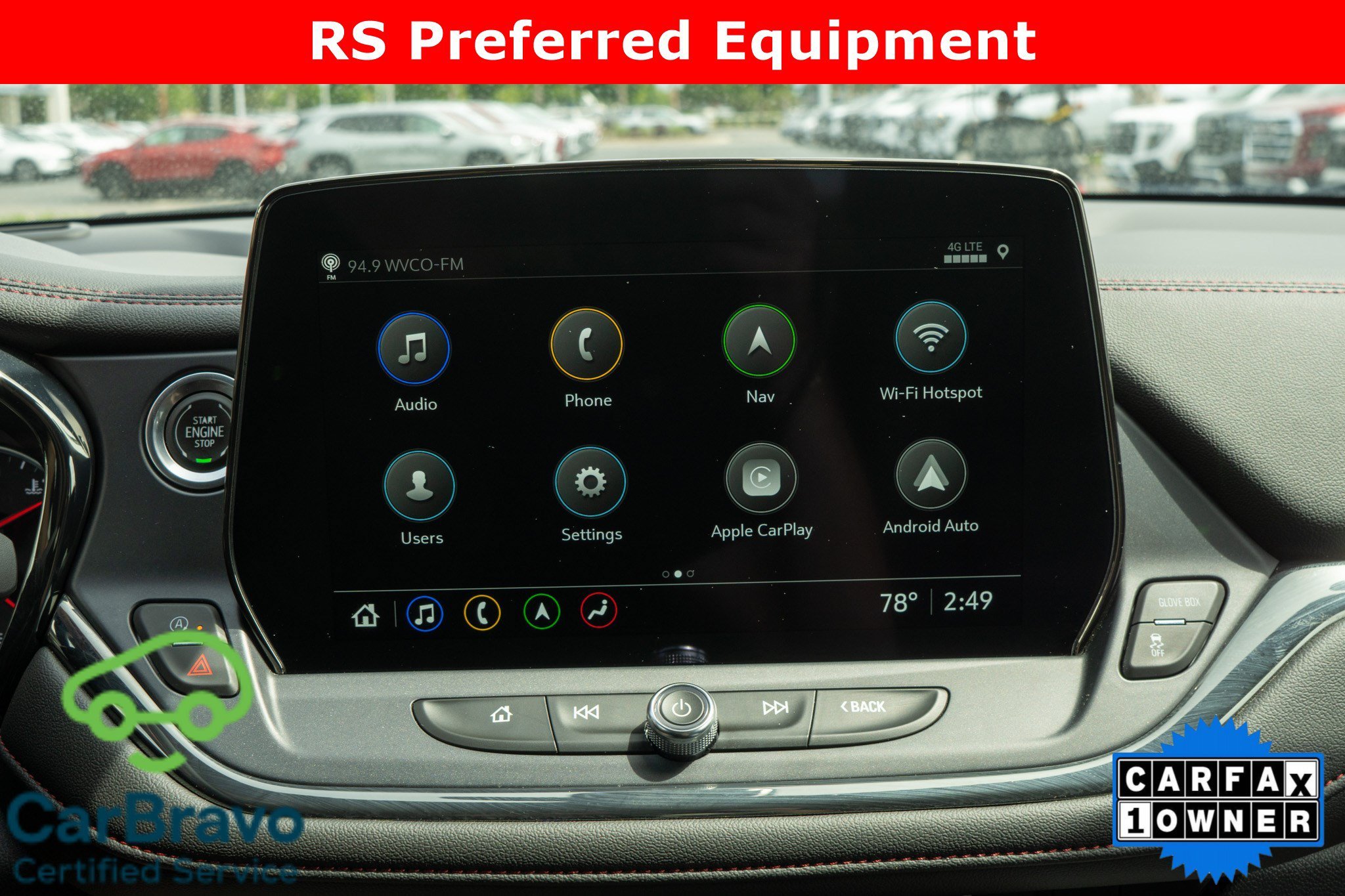 Used 2023 Radiant Red Tintcoat Chevrolet RS image 18
