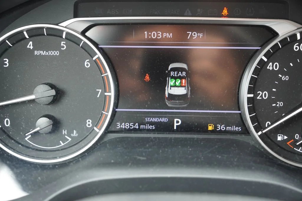 Used 2025 Deep Ocean Blue Pearl Nissan SV image 6