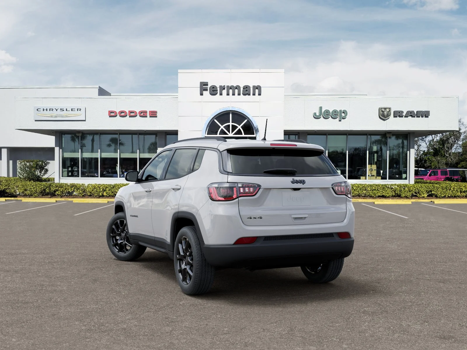 New 2026 Bright White Clear-Coat Exterior Paint Jeep Latitude image 33