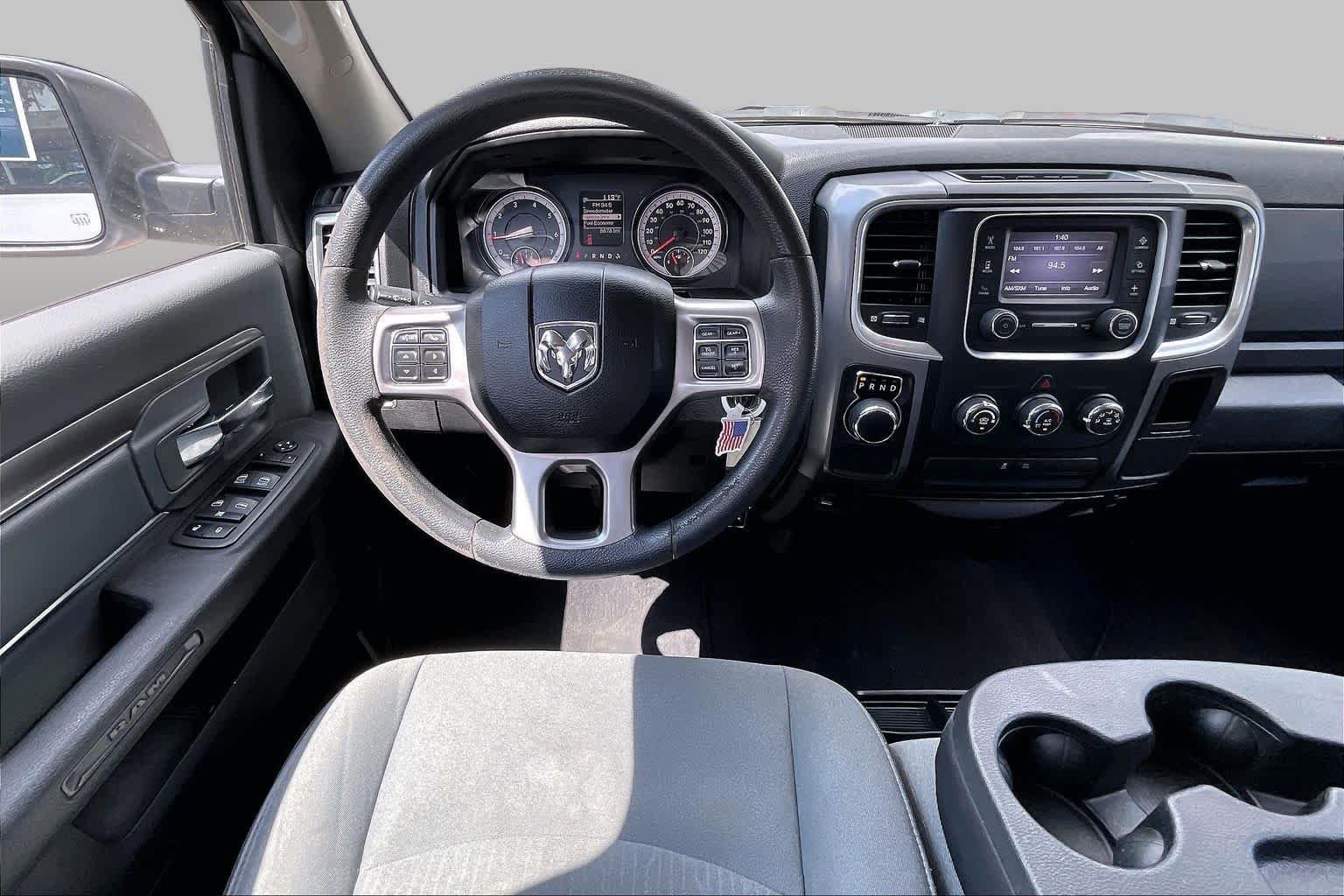 Used 2022 Bright White Clearcoat Ram SLT image 5