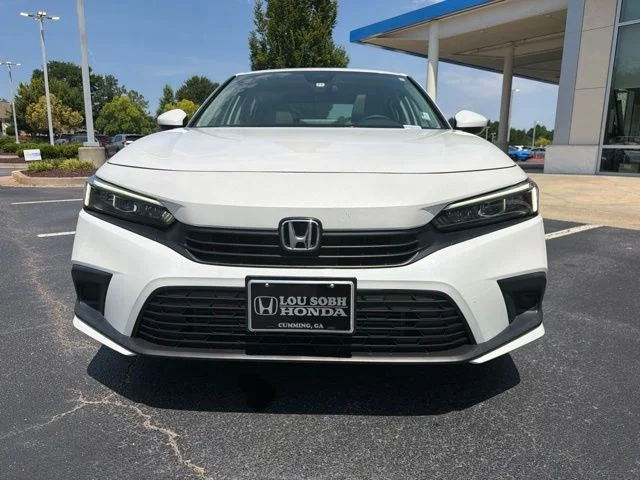 Used 2022 Platinum White Pearl Honda EX image 3