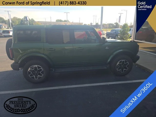 Certified Used 2025 Eruption Green Metallic Ford Outer Banks image 9