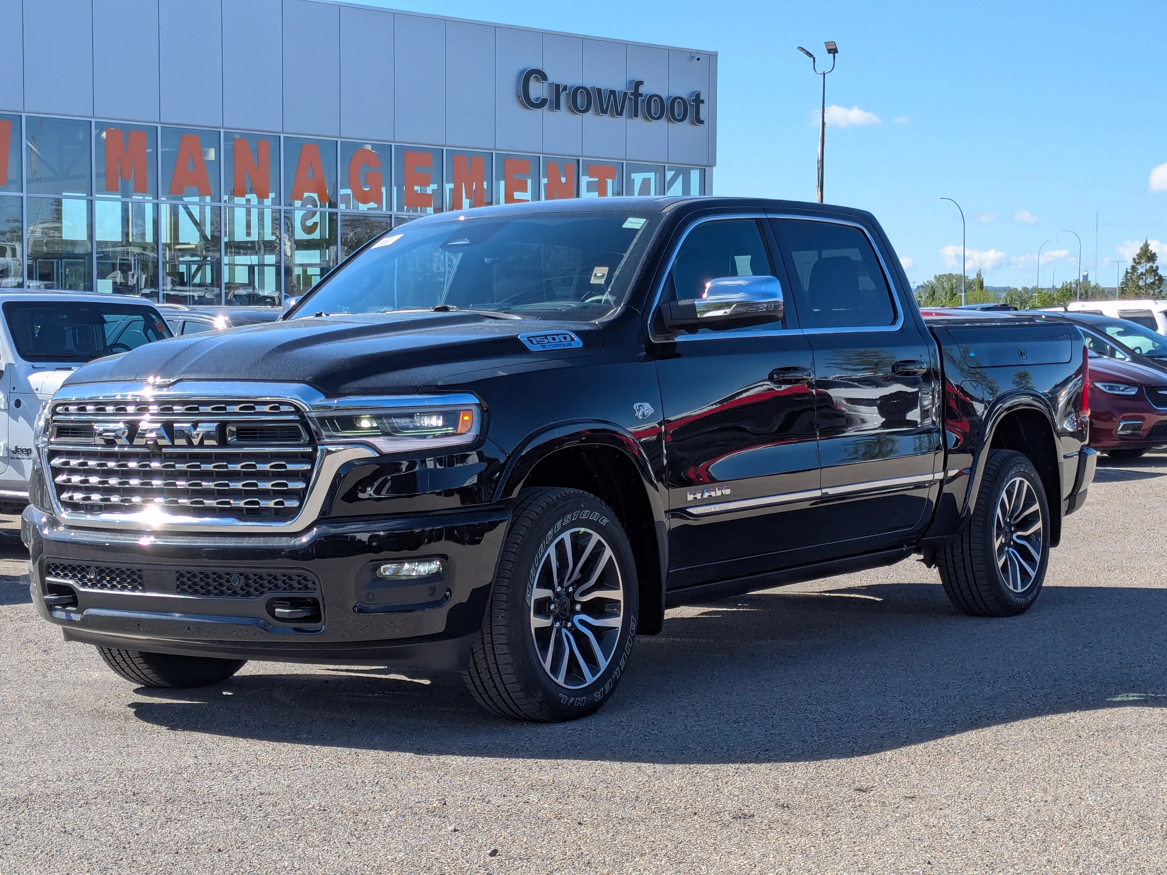 New 2026 Black RAM Limited - - 5.7L HEMI V8 - Pano Sunroof - Limited Lvl A Grp - Trailer Brake Ctrl & More! image 4