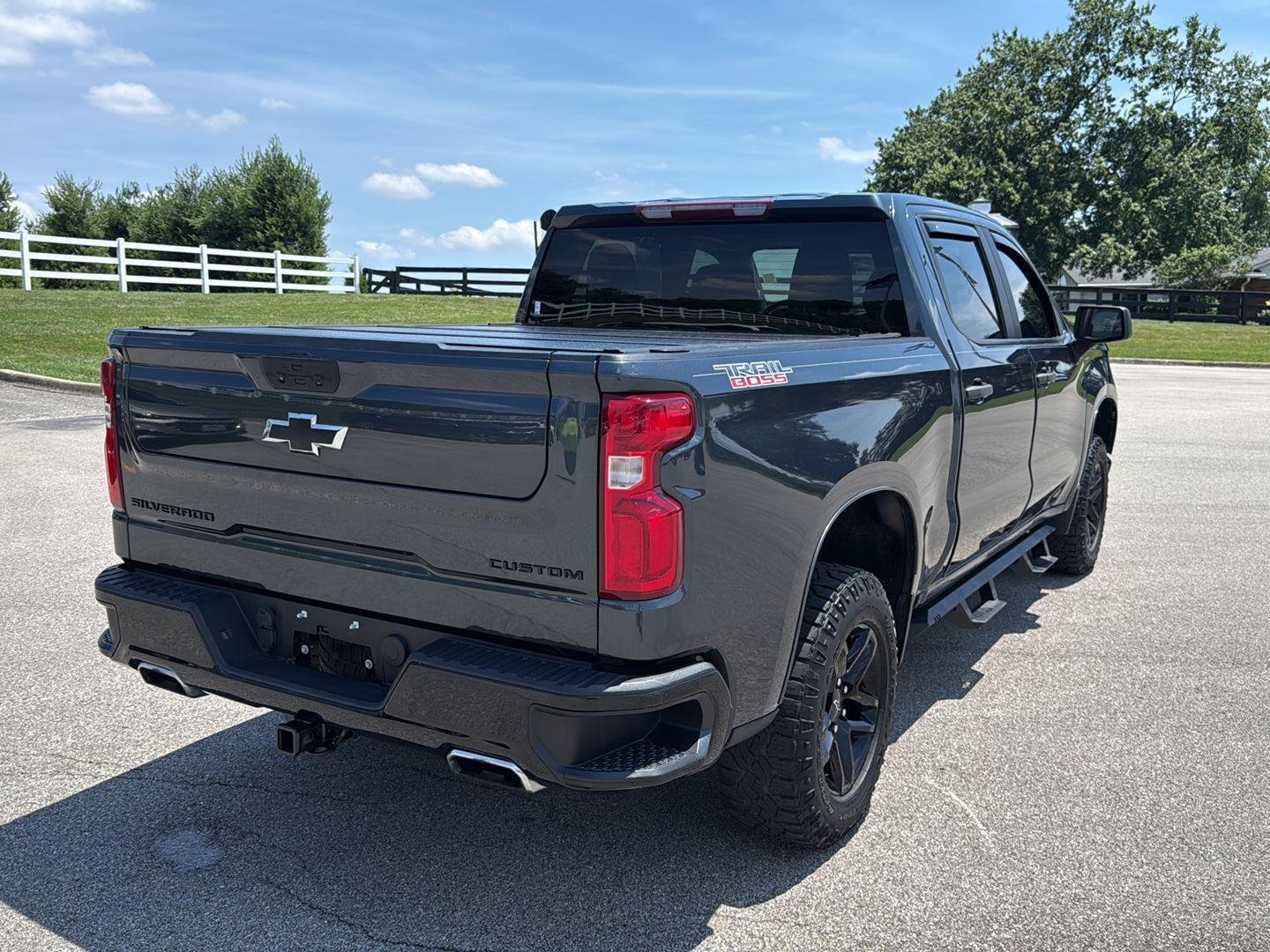 Used 2021 Shadow Grey Metallic Chevrolet Custom Trail Boss image 6