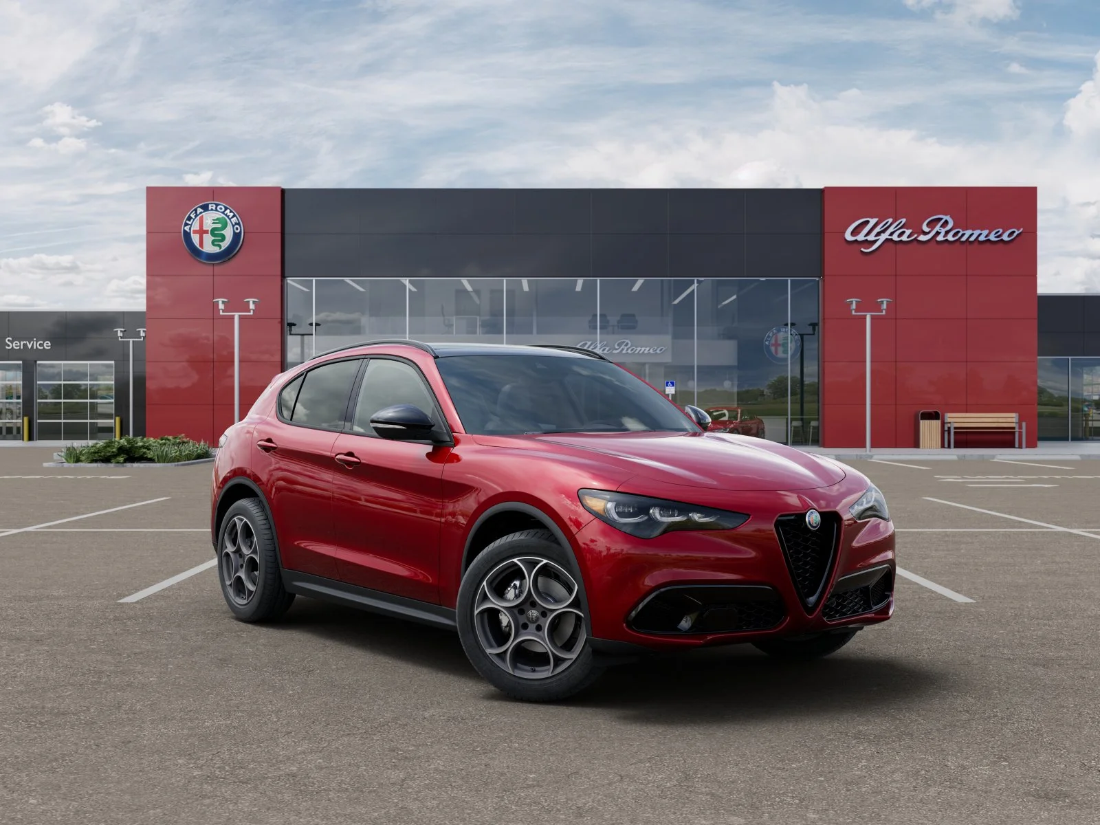 New 2025 Alfa Rosso (Red) Exterior Paint Alfa Romeo Ti image 43