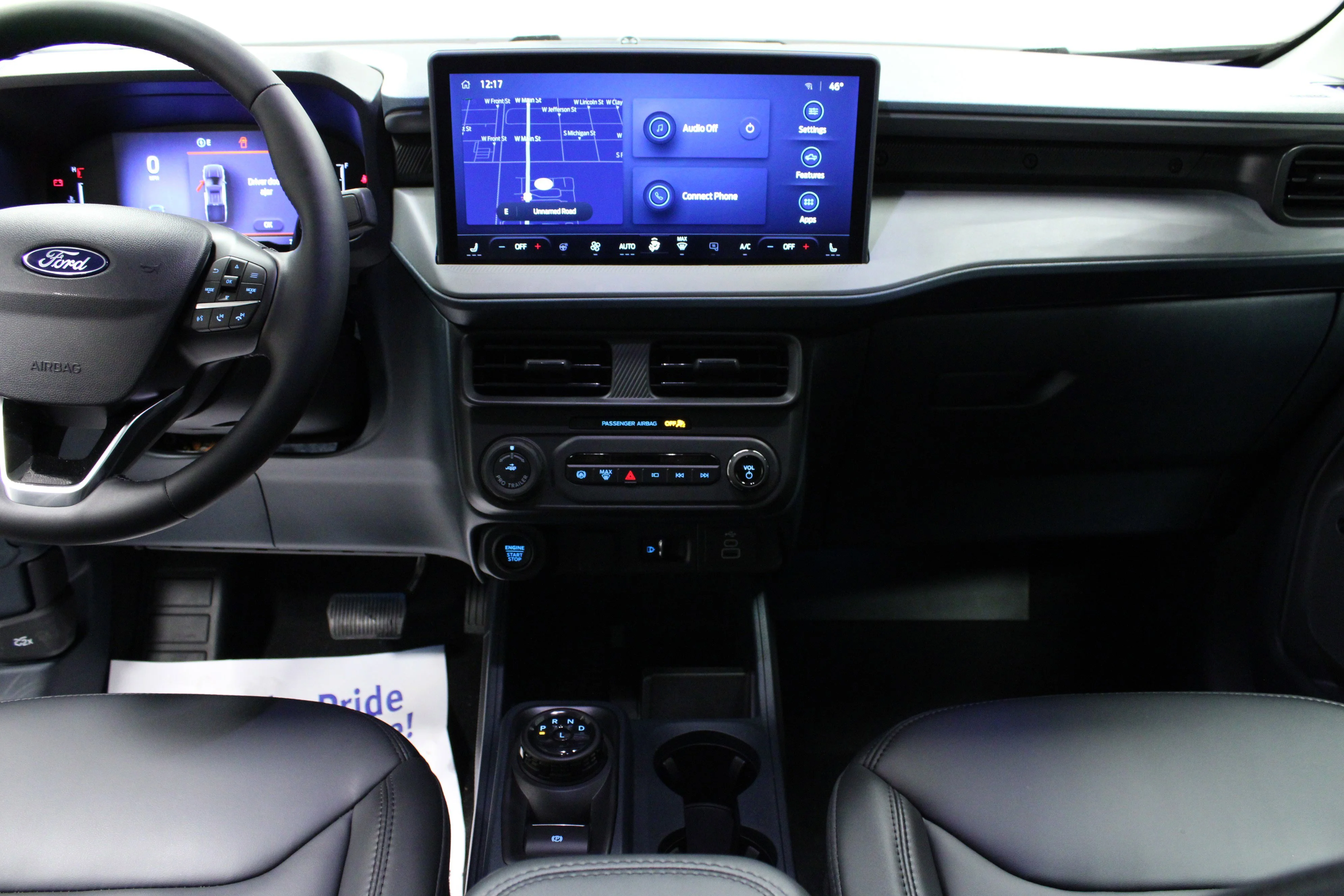 New 2025 Azure Gray Metallic Tri-Coat Ford Lariat® image 18