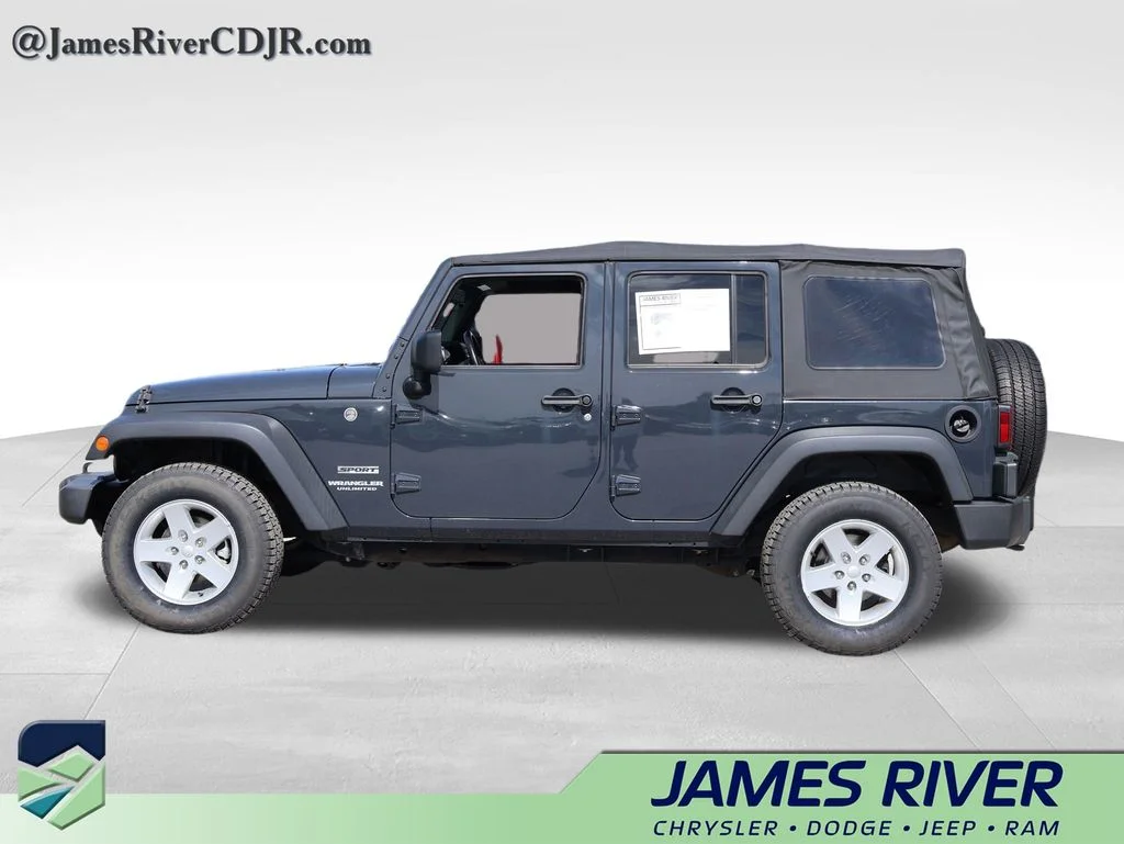 Used 2017 Jeep Wrangler Unlimited Sport S with VIN 1C4BJWDG8HL548371 for sale in Ozark, MO