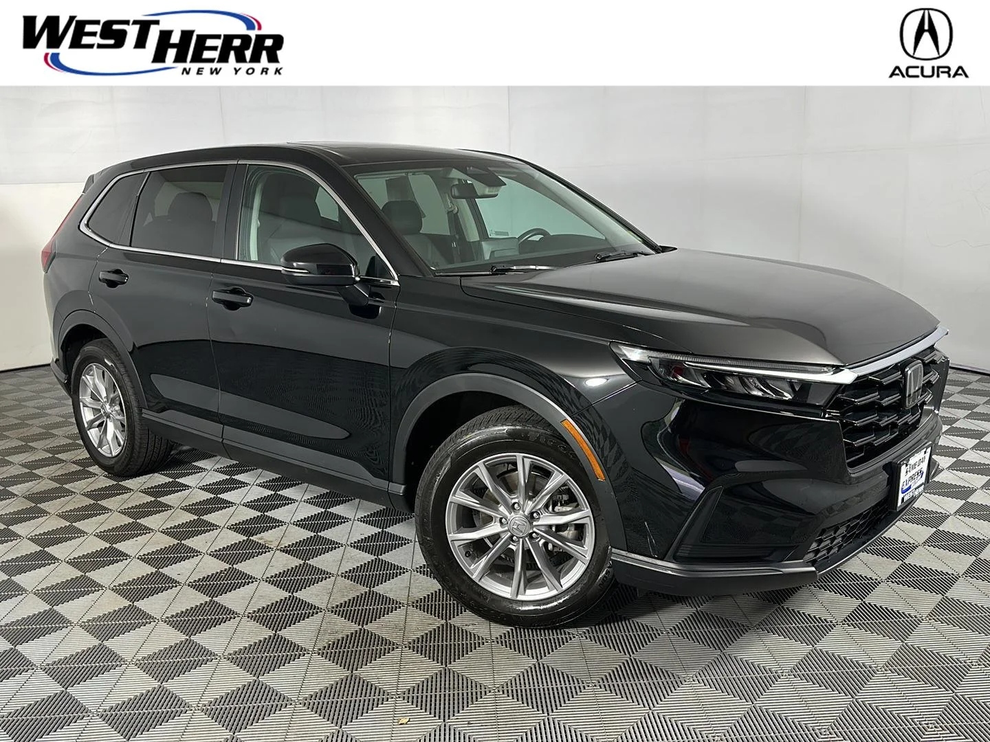 Used 2023 Crystal Black Pearl Honda EX image 1