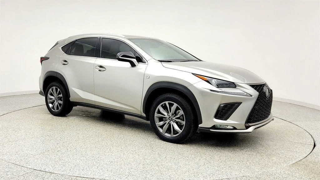 Used 2021 Atomic Silver Lexus NX 300 F SPORT image 3
