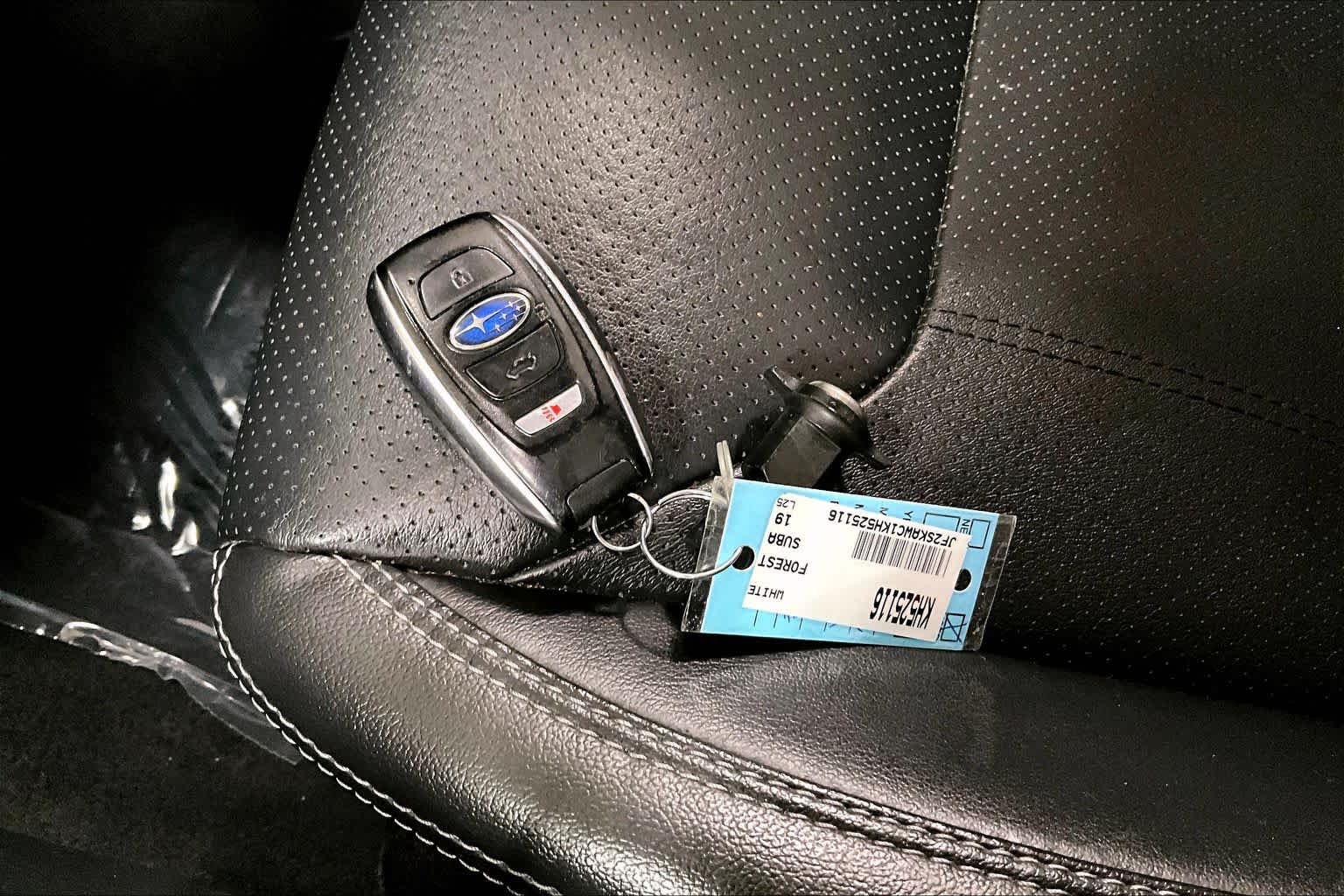 Used 2019 Crystal White Pearl Subaru Touring image 14