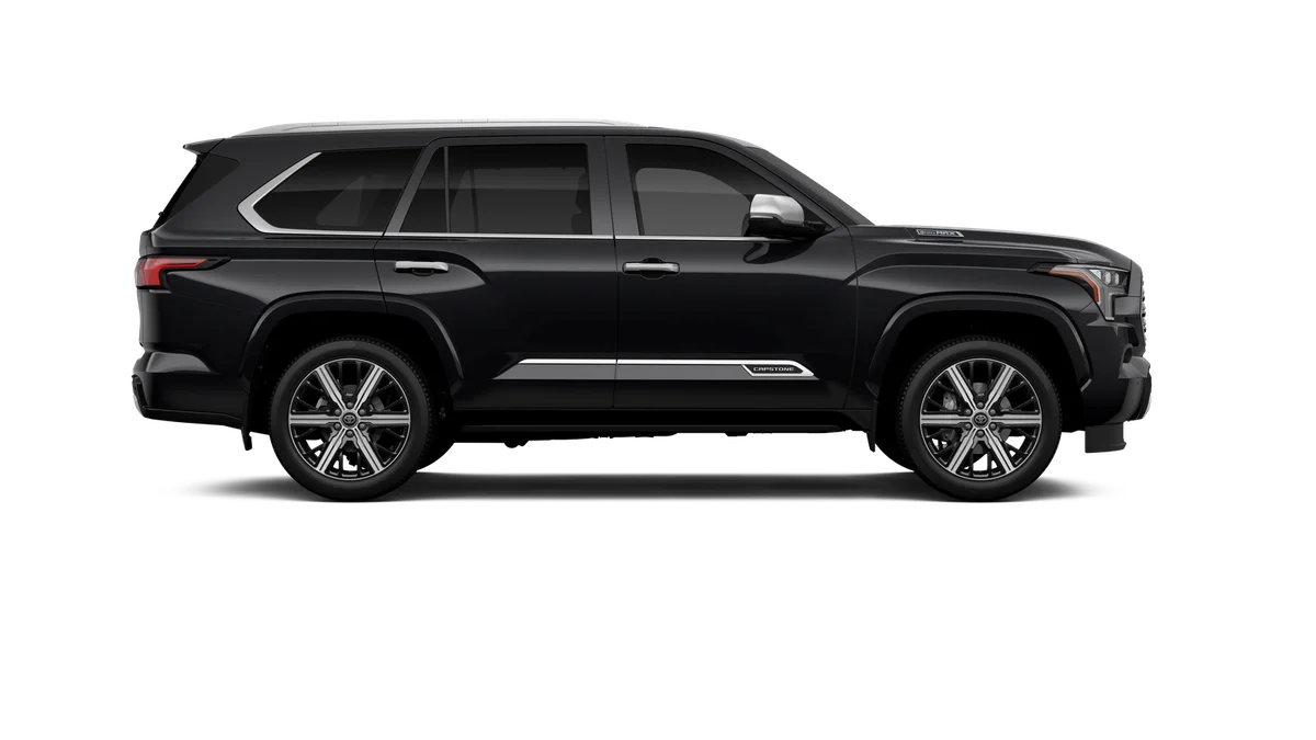 New 2026 Midnight Black Metallic Toyota Capstone image 12