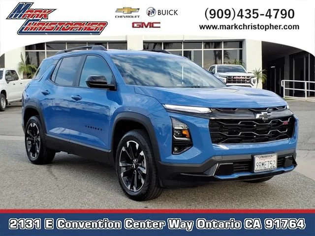 Used 2025 Reef Blue Metallic Chevrolet RS image 1