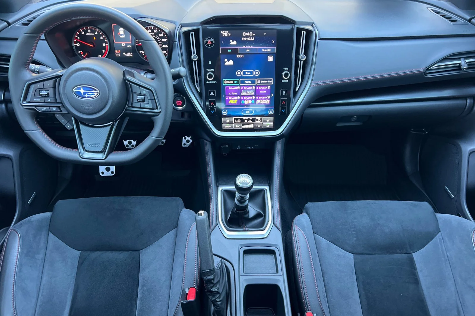 Used 2023 Wr Blue Pearl Subaru Limited image 13