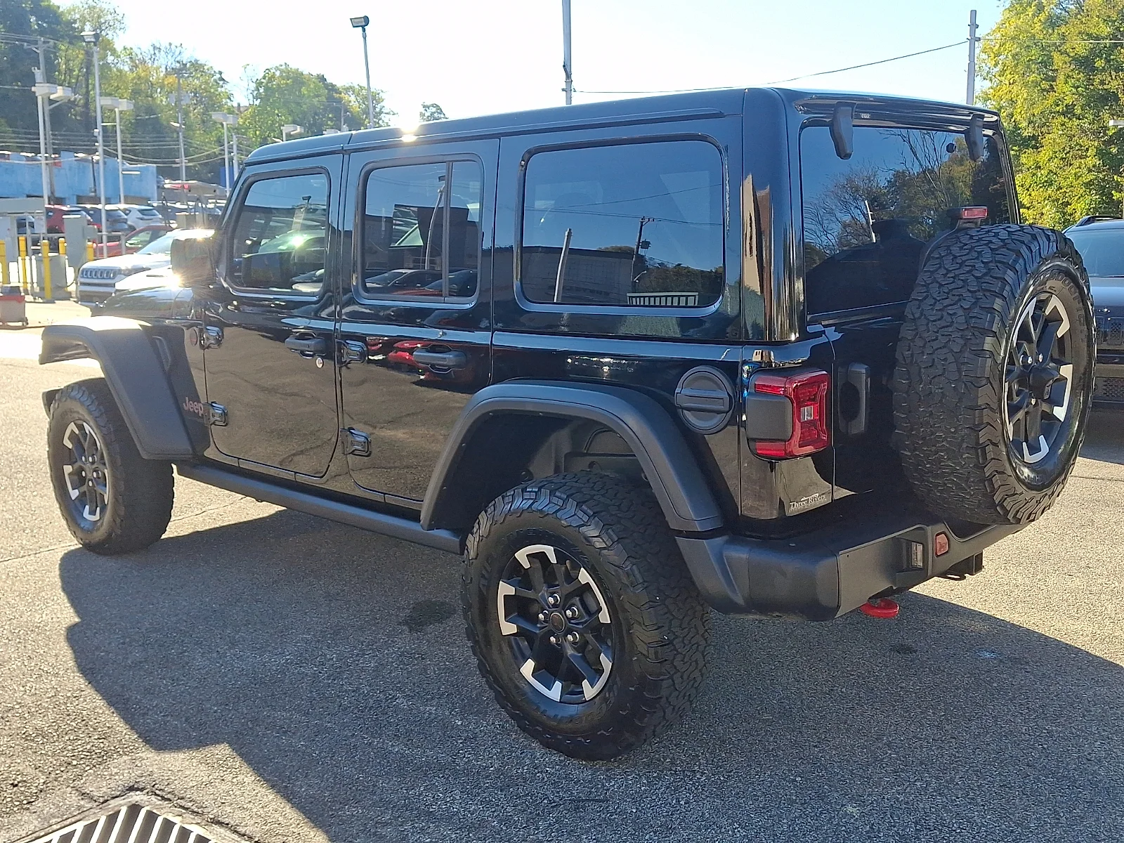 Used 2025 Black Jeep Rubicon image 7