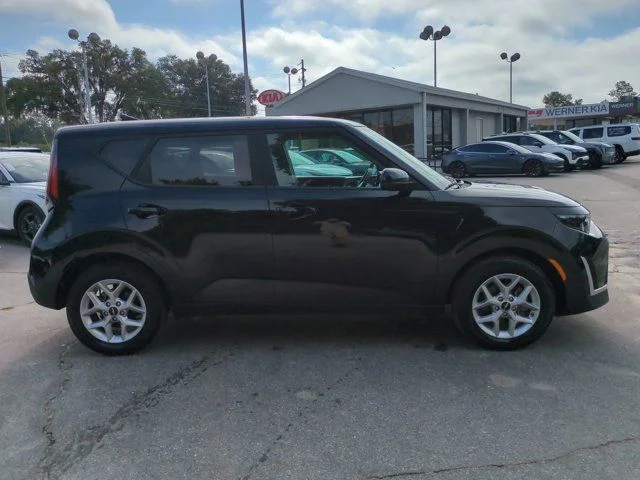 Certified Used 2025 Black Kia LX image 4